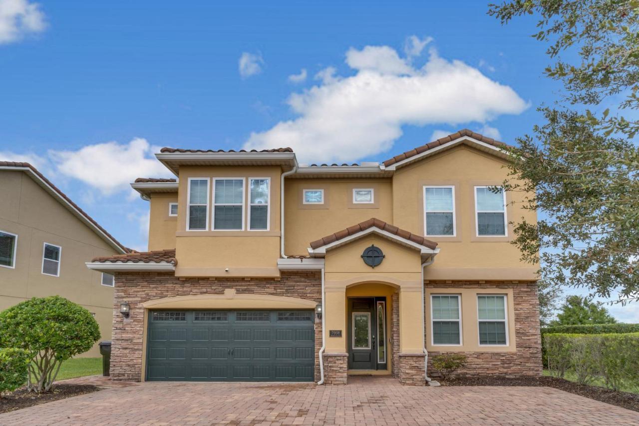 Huge 10 Bdr Family House With Arcades And Free Pool Heat Near Disney Orlando Zewnętrze zdjęcie